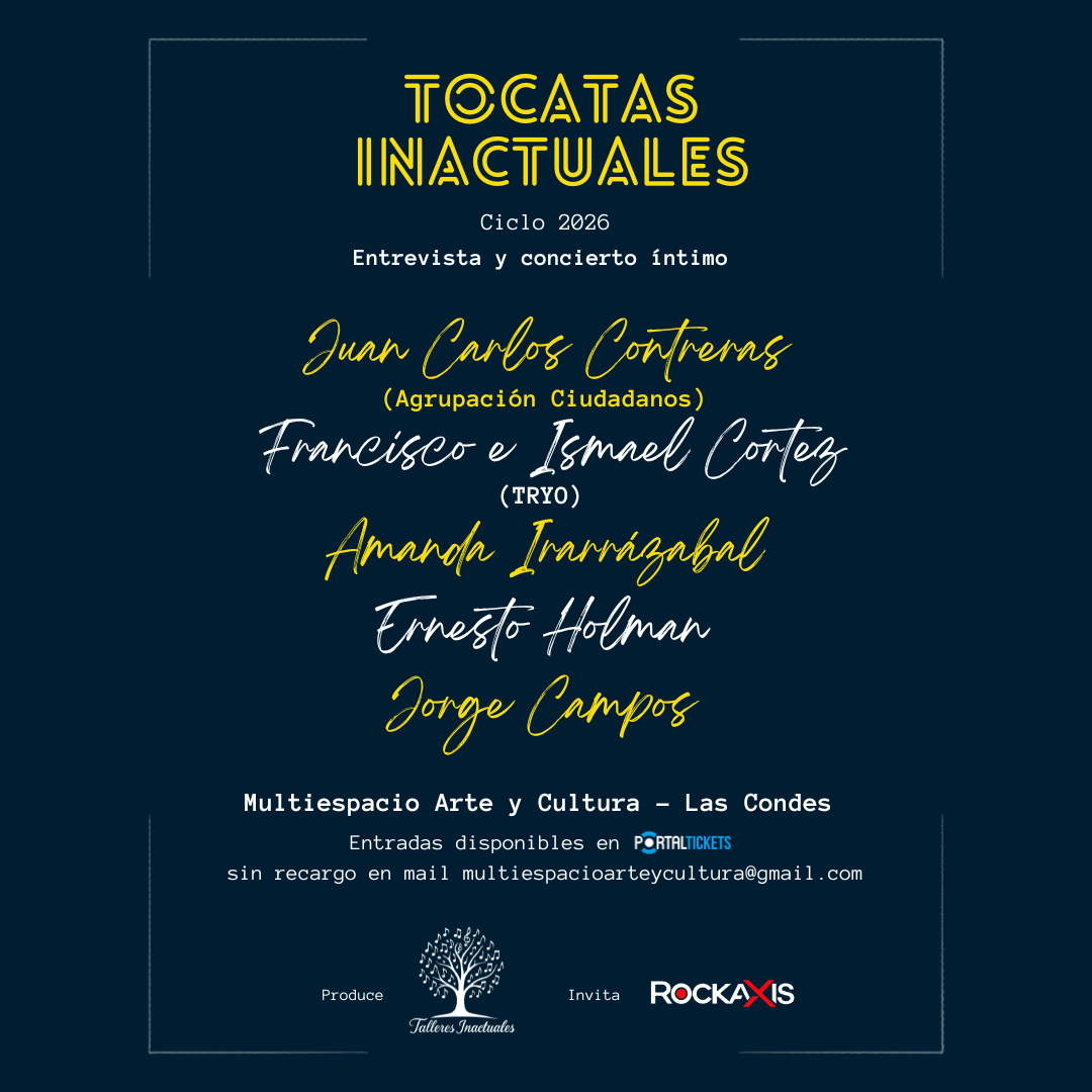 Se acerca la tercera fecha de #TocatasInactuales con Amanda Irarrázabal
